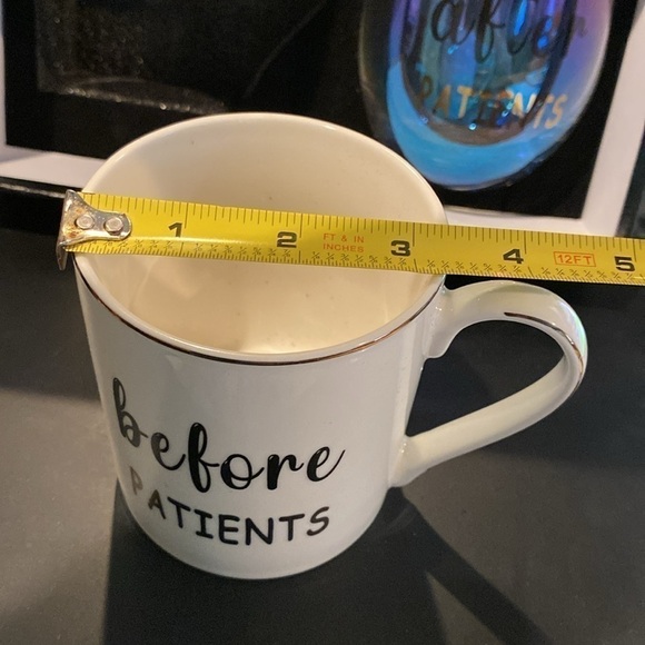 Wine glass and coffee mug gift set - before patients -after patients . - Picture 3 of 7